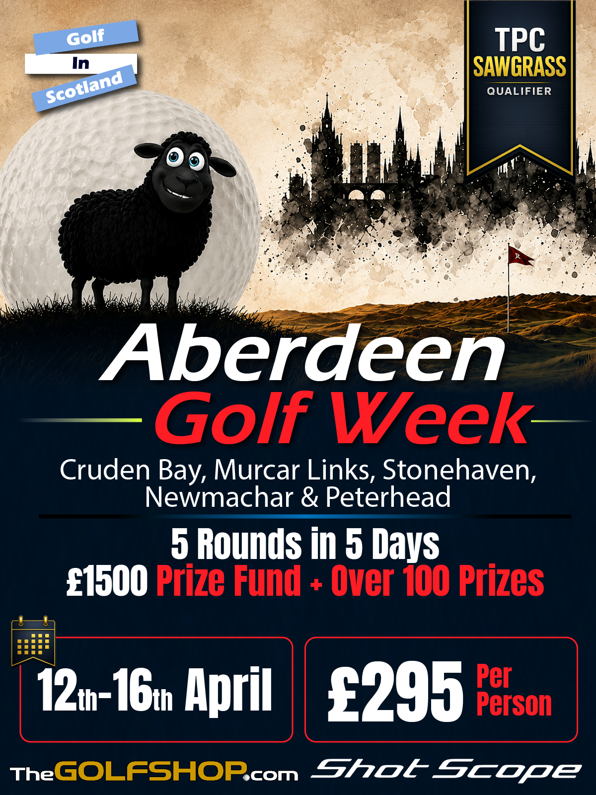 Aberdeen Golf Week event artwork