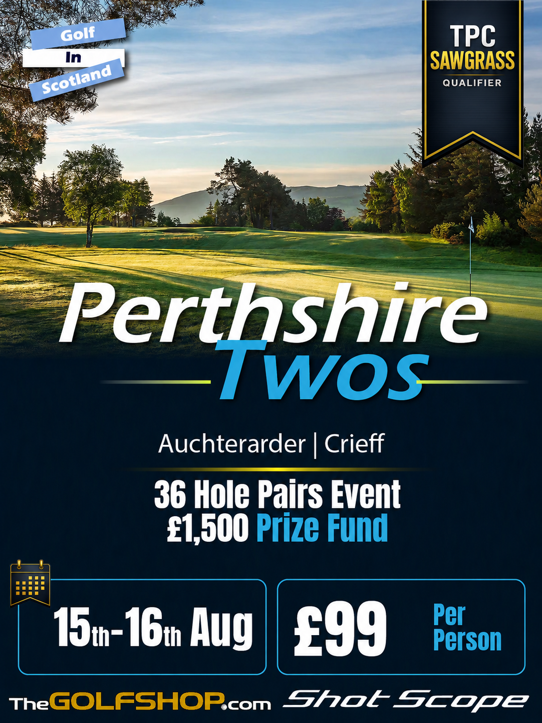 Perthshire Twos promotional artwork