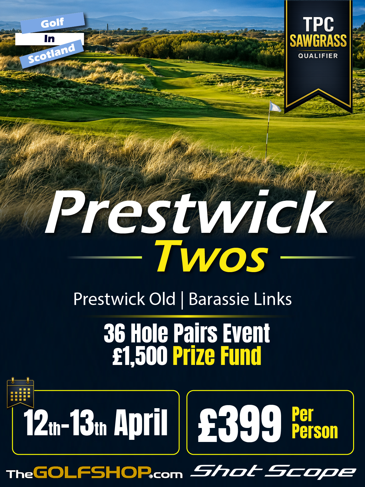 Prestwick Old Twos event artwork